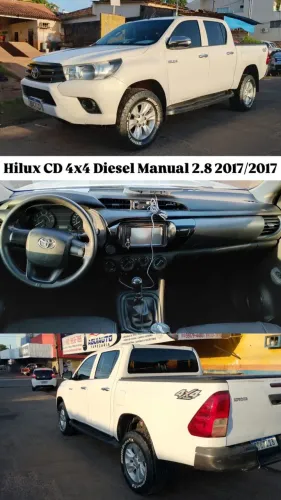 Toyota Hilux CD 4X4 2.8 Diesel Mec. 2017