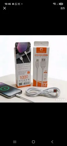 Vendo cabos de iPhone, carga rápida