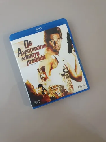 Blu-ray Os Aventureiros do Bairro Proibido - Original e Impecável - Kurt Russel