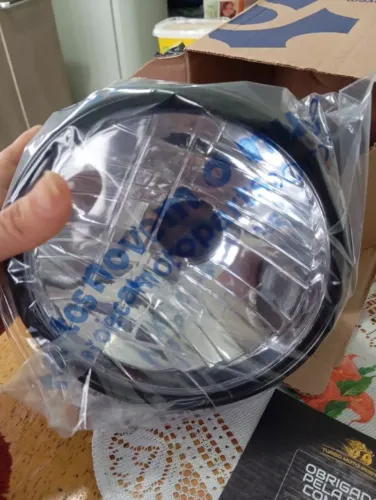 Farol Cg Titan 150 2004 A 2008 Fan 150 Ano 2004 A 2013 Aro Plástico