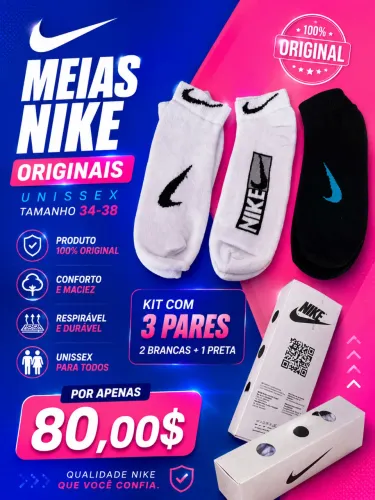 Meias Nike Original 