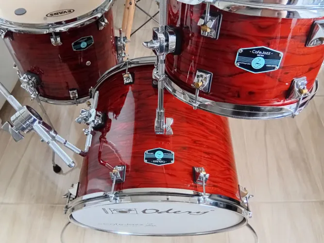 Bateria Odery Café jazz Bumbo 18