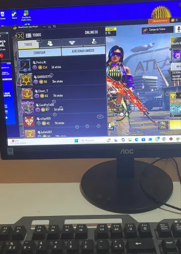 RYZEN 5 4600- G PC GAMER - Free Fire - PUBG 