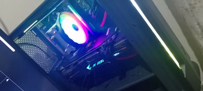 Pc gamer i7 7700 placa de vídeo aorus RX 580 8gb