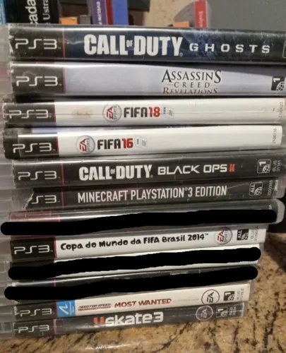 Lote de jogos para PS3 originais