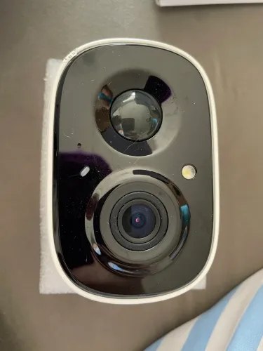 Câmera de segurança com bateria 