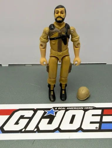 Gi Joe Tan Clutch Vamp Mark II Driver - 1984 - comandos em ação