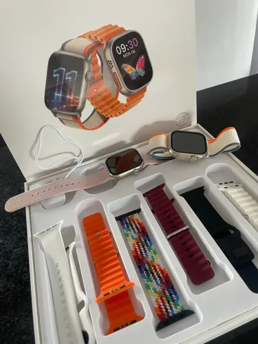 2 RELÓGIO SMART WATCH T 11 e ULTRA - pra vender HOJE!