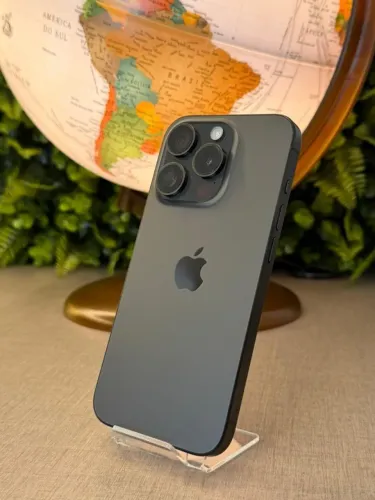 iPhone 15 Pro 256GB - Lindo demais, todo original - Até 18x
