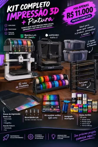 Kit impressora 3d
