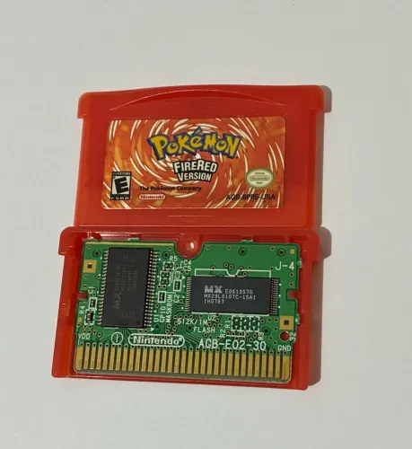 Pokémon Fire Red Original americano