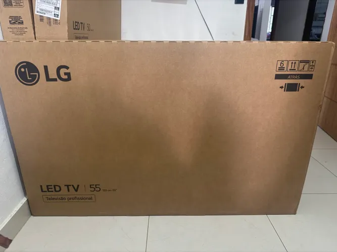 Smart tv lg 55 polegadas 4k lacrada