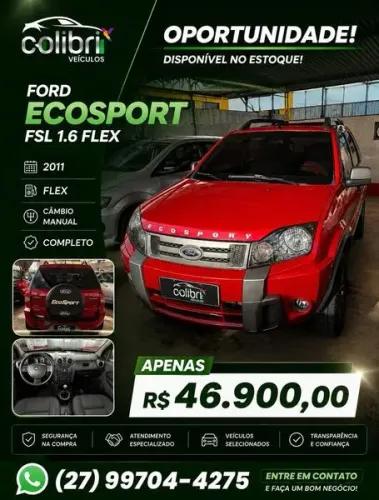Ford Ecosport Freestyle 1.6 16V Flex 5P 2011