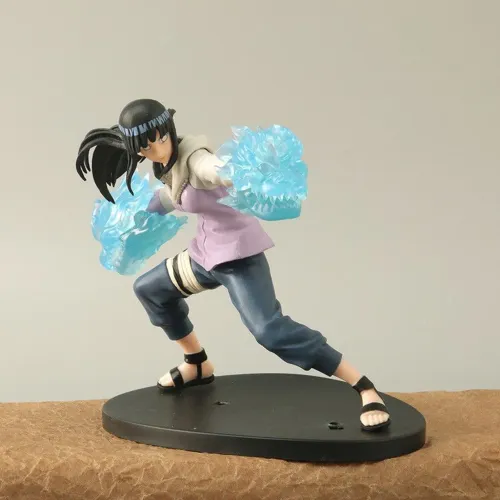 Boneco Hinata Naruto Shippuuden Miniatura Action Figure 15cm