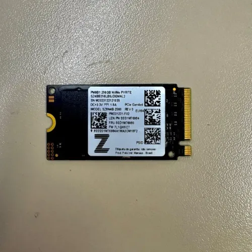 SSD NVME 256GB 2242 SAMSUNG 2242 (SMART)