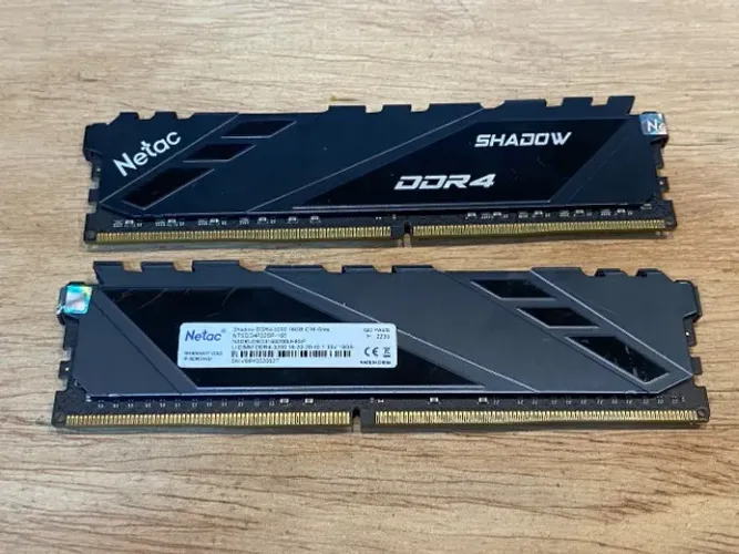 RAM 32GB DDR4 3200MHz Netac Shadow - 2x 16GB
