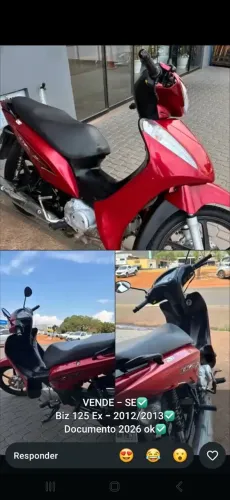 Vende-se Biz 125 2013