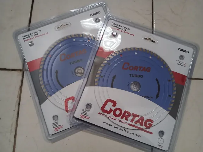 DISCO DE CORTE DIAMANTADO CORTAG