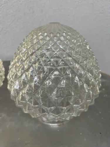 Cúpula a Luminária Antiga - Lustre Retro