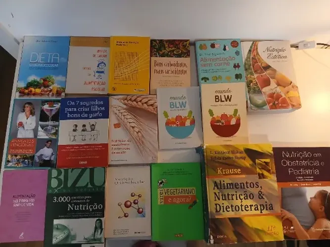 Livros de nutrição 