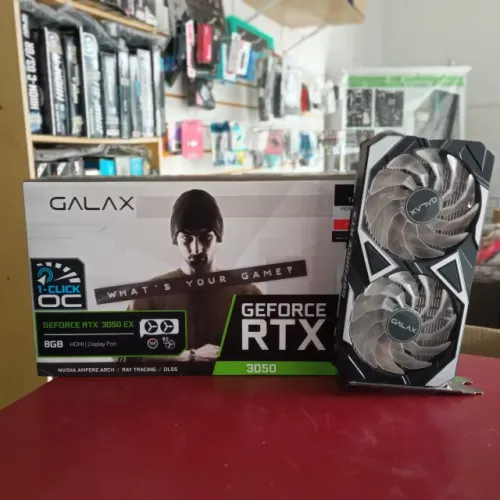 RTX 3050 8GB c/ caixa e garantia de loja