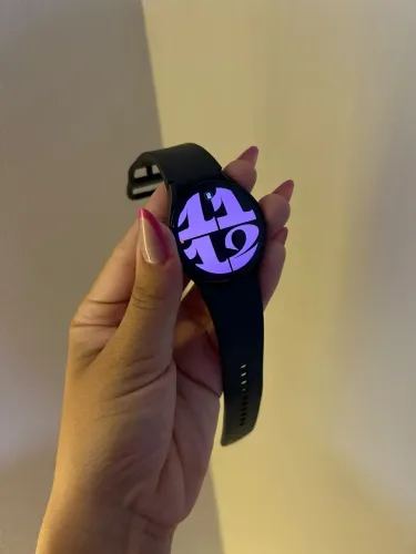 SAMSUNG GALAXY WATCH 6 GRAFITE, 40MM, ÚNICO DONO, TUDO ORIGINAL 