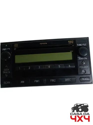 Rádio Original Hilux 3.0 2006 2007 2008 2010 2011