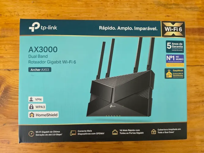 TP link Archer AX53 - Roteador Wifi6 Ax3000