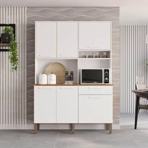 Armário de Cozinha New Siena 1,40cm de Largura Novo Direto Da Fabrica 