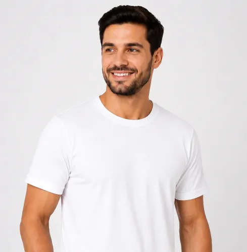 CAMISETA BÁSICA PV BRANCA (NOVA)