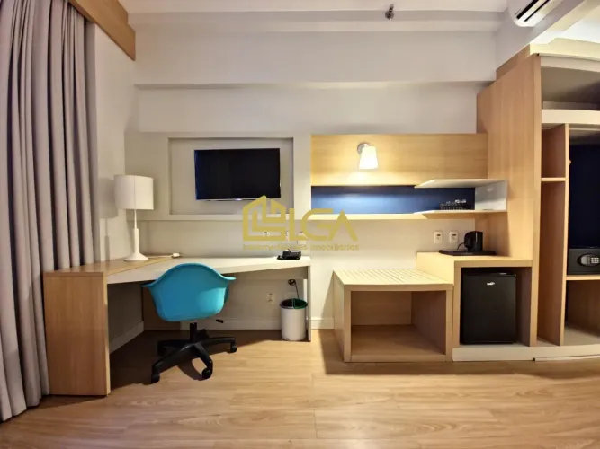 Studio Mobiliado à Venda no Stay Santos  Pompeia, Quadra da Praia