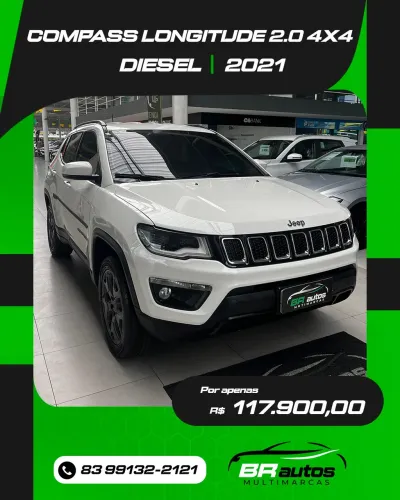Jeep Compass Longitude 2.0 4X4 Dies. 16V Aut. 2021