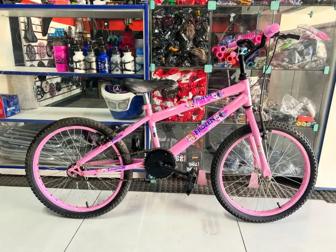 Bicicleta Frozen Infantil Feminina