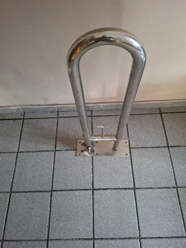 BARRA DE APOIO EM AÇO INOXIDÁVEL 