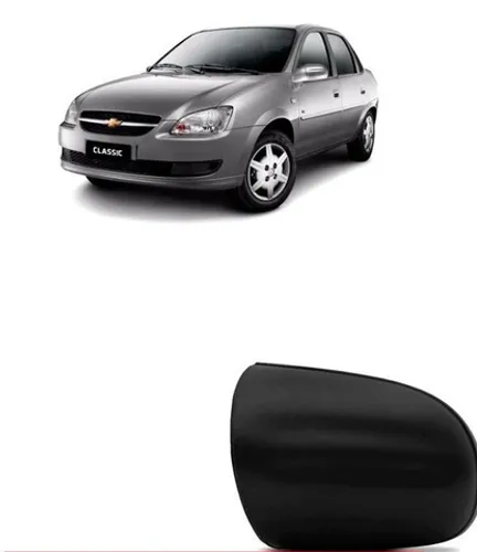 Capa do retrovisor moldura Aplique Preto corsa classic hat sedam valor unitário gt