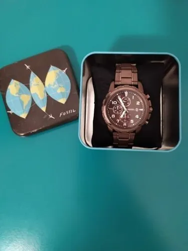 Relógio Fossil Grant Metal Marrom - 100% Original Lindo