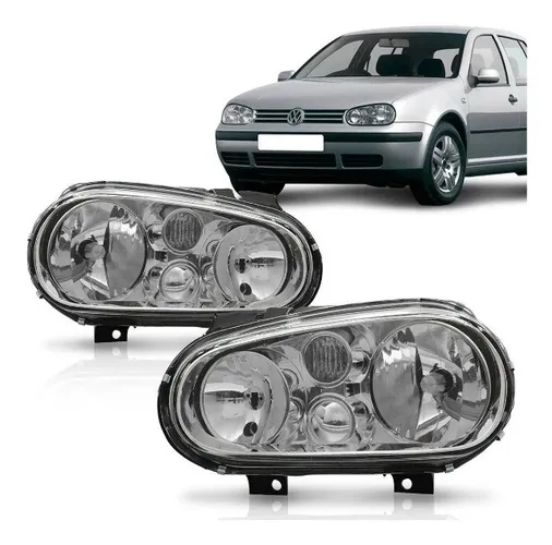Farol Volks Golf C/Auxiliar 1999 2000 2001 2002 2003 2004 2005 2006