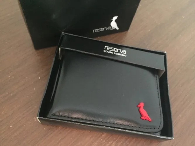 Carteira masculina de couro entrega grátis