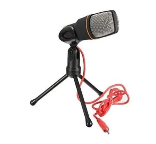 Microfone Condensador com Tripé Andowl