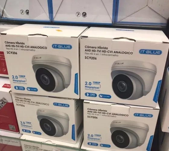 CÂMERA DE SEGURANÇA FULL HD 720p