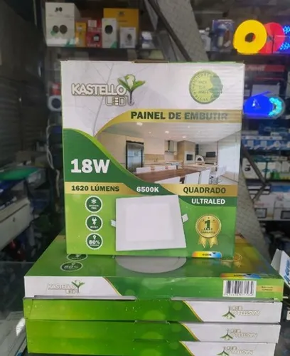 Painel de Led 22x22 Kastello 18w(honestidade e qualidade distribuidora JK eletrônicos)