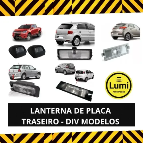 Lanternas de Placa - Diversos Modelos - Novo!!