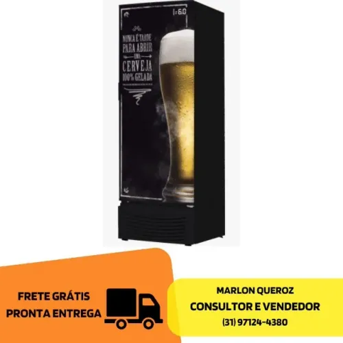Cervejeira Porta Cega Fricon 400 Litros 