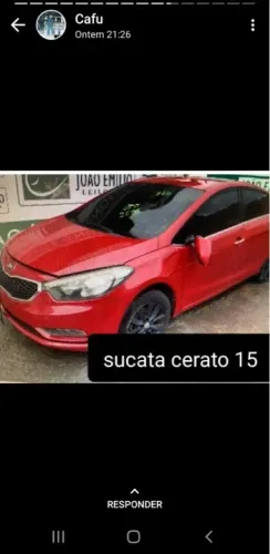 Sucata cerato 2011/2016