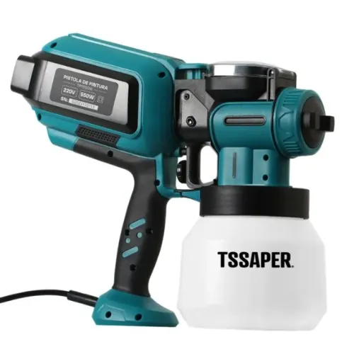 Pulverizador Pintura Pistola Elétrico 550w 3 bicos Tssaper - Fazemos Entregas!