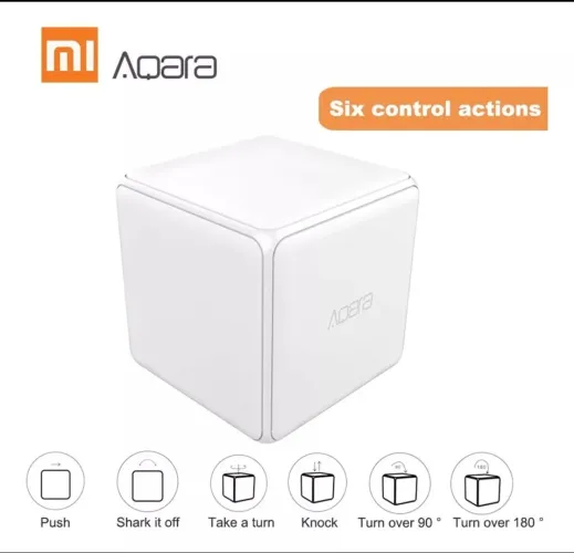Cubo Aqara Zigbee com bateria - modelo MFKZQ01LM