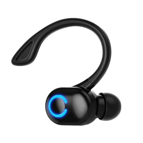 Fone de ouvido bluetooth 5.0, W6, Preto, Não épar(Novo)