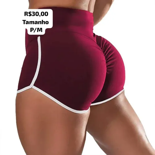 Shorts feminino tamanho P/M 