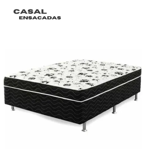 Cama Conjugada Casal Molas Ensacadas - Pronta Entrega 