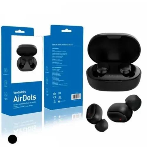 Fone de ouvido novo sem fio conexão bluetooth